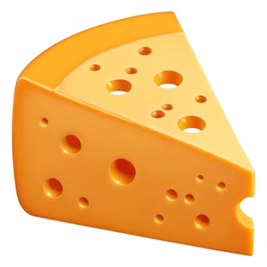 1 slice of cheddar cheese sticker
