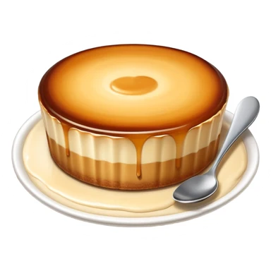 Coffee flan  sticker