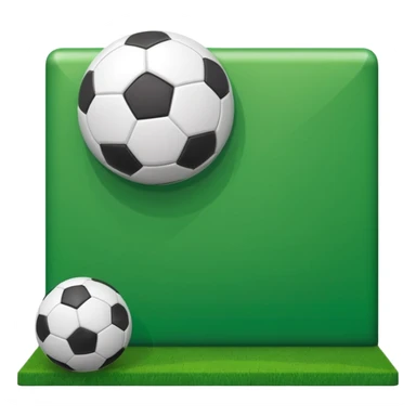 Dummy wall used for soccer training  sticker