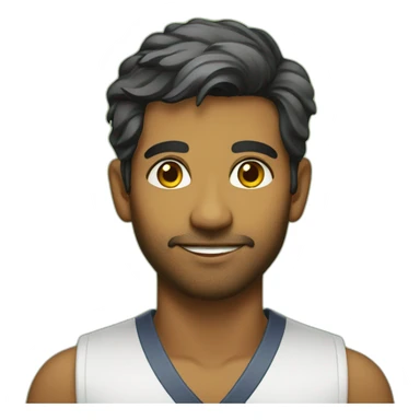 handsome sri lankan guy sticker