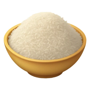 bowl of rice and chicken sticker