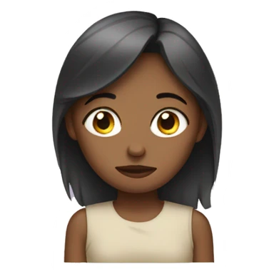 Young lady who is sleep deprived sticker