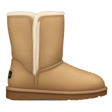 Beige ugg tasman sticker