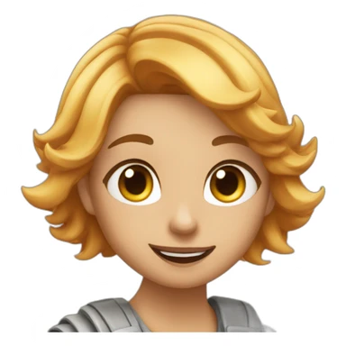 Chat sur un renardbff sticker