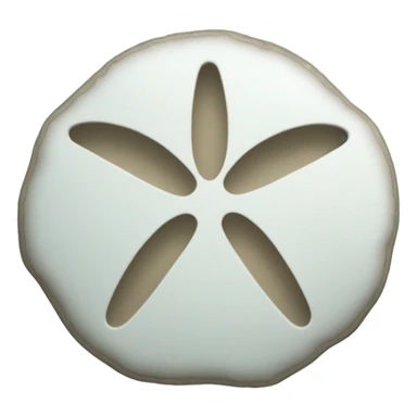 Sand dollar sticker