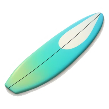 surfboard in water sticker