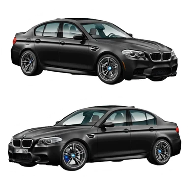 BMW M5 F10  sticker