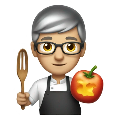 Tim Cook cooking sticker
