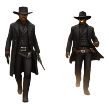 the man in black fled across the desert and the gunslinger followed sticker