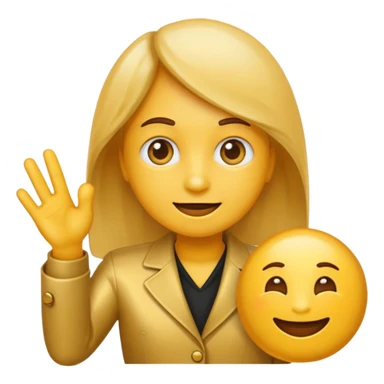 Professional emoji, official account verification  sticker