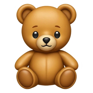 Ultra Realistic Luxury brand Moschino teddy bear logo design sticker