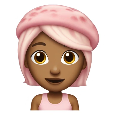 pancakes light pink berry sticker