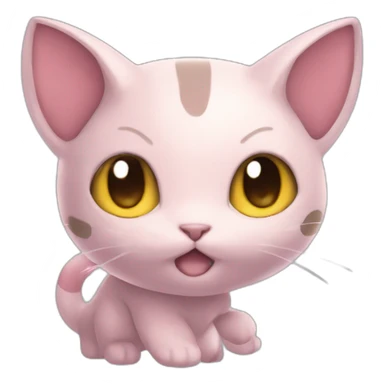 mew two pokemon sticker