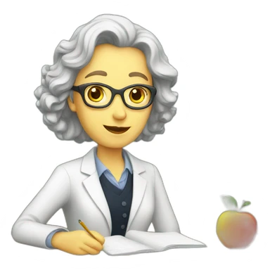 french teacher sticker