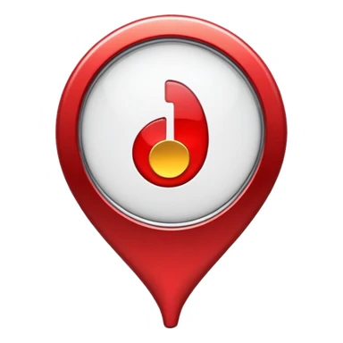map location pin marker sticker