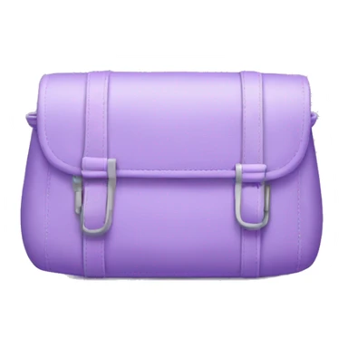 light purple gym purse sticker