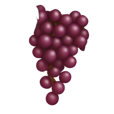 Red grape vine  sticker