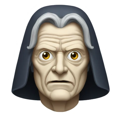 star wars emperor palpatine sticker
