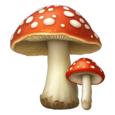 amanita muscaria sticker