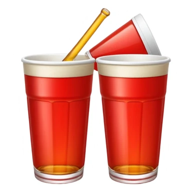 Generami l’emoji di un bicchiere da beer pong sticker