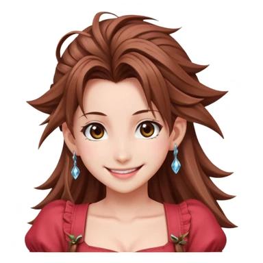 Aerith sexy character sticker