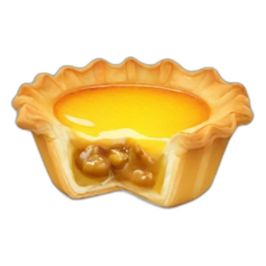 Hong Kong Egg tart sticker