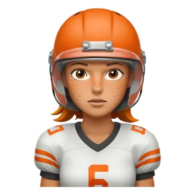 Football Players, Female player sticker