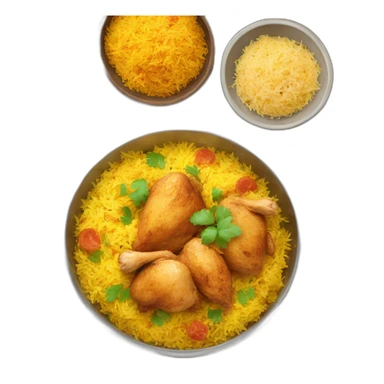 Chicken biriyani sticker