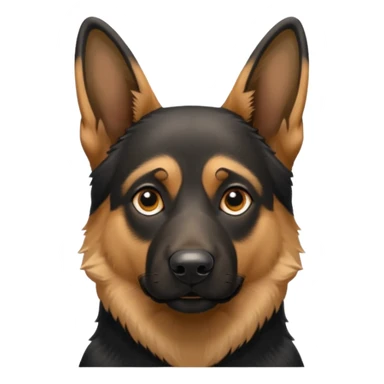 german shepherd sticker