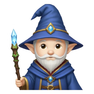 Male Gnome Mage Blizzard World of Warcraft  sticker