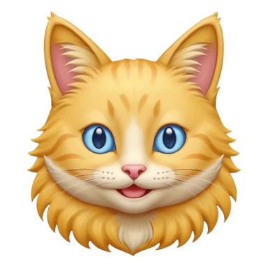  sunshine bluey eyes smiling  cat alot of happy sticker