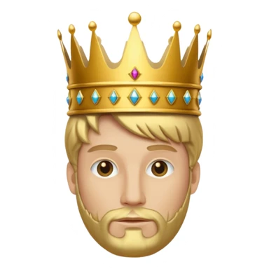 Faceless King sticker