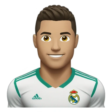 Ronaldo doing the siuu sticker