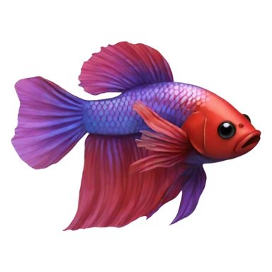 betta fish sticker