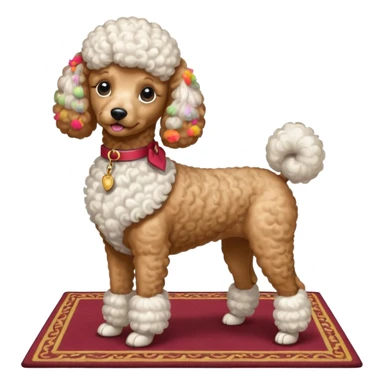 Poodle Dog Meeting and Trial sticker
