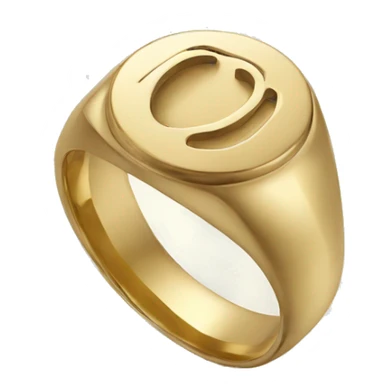 signet ring sticker