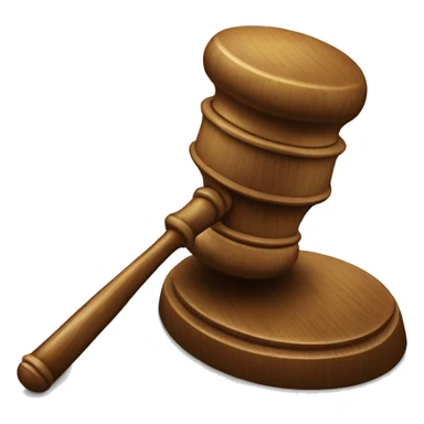 judge gavel sticker