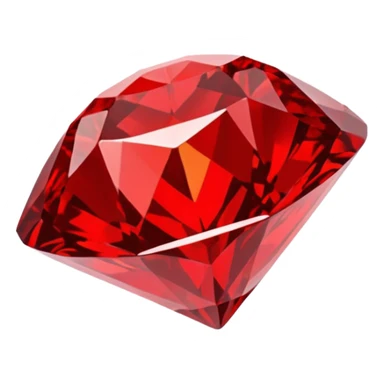 red diamond emoji sticker