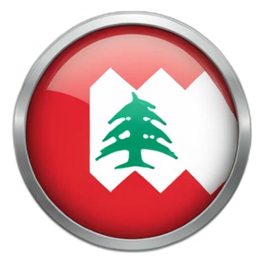 Coin Bahrain flag sticker