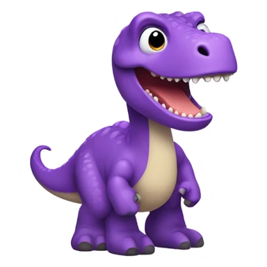 Barney the dinosaur  sticker