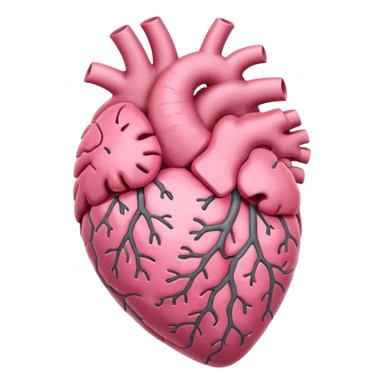 Brain and heart sticker