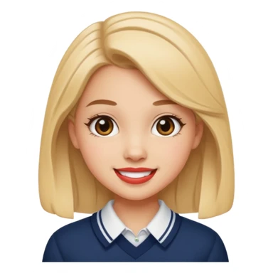 Baddie preppy aesthetic cute sassy sticker