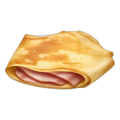 Crêpe jambon œuf  sticker