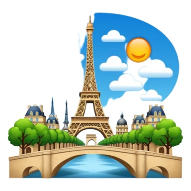 Paris of the north sticker
