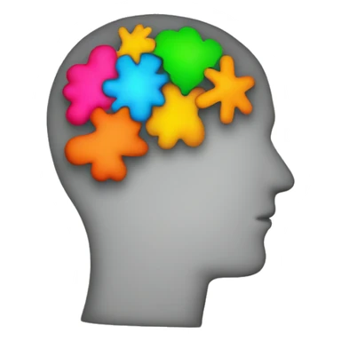 human-silhouette-with-brain sticker