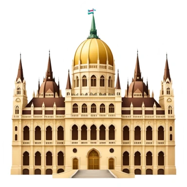 Budapest parliament emoji more aesthetic  sticker