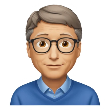 bill gates sticker