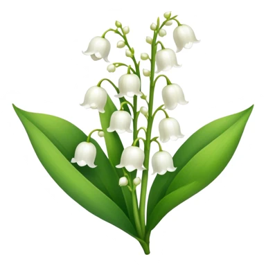 Lily of the valley sticker