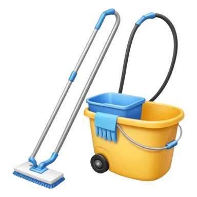 cleaning equipments sticker