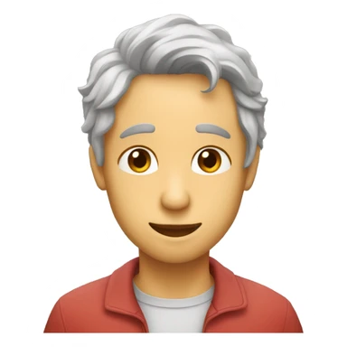 quelqu'un qui fait un calin a un coeur sticker